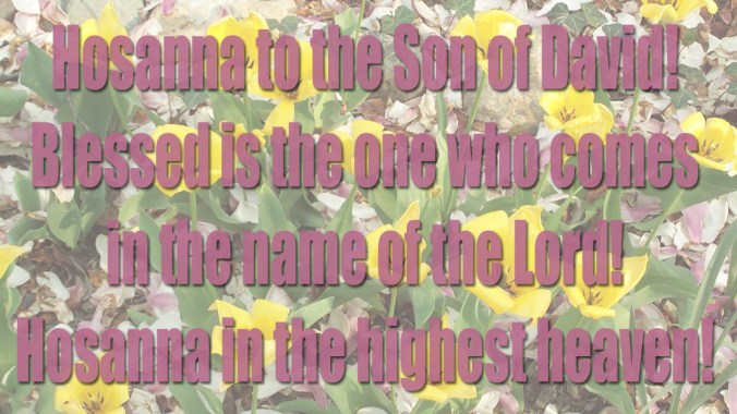 hosanna